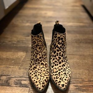 Steve Madden cheetah booties